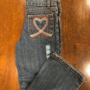 Gymboree Embroidered Blue Jeans